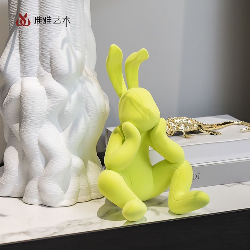 Mr. Rabbit - Thinking Rabbit - Flocking (2)